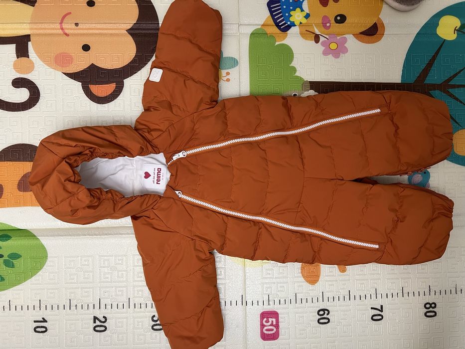 Теплый комбинезон трансформер на малыша