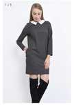 Rochie cu guler poema