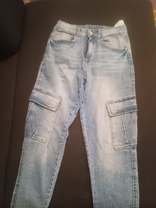 Blugi casual cargo copii zara