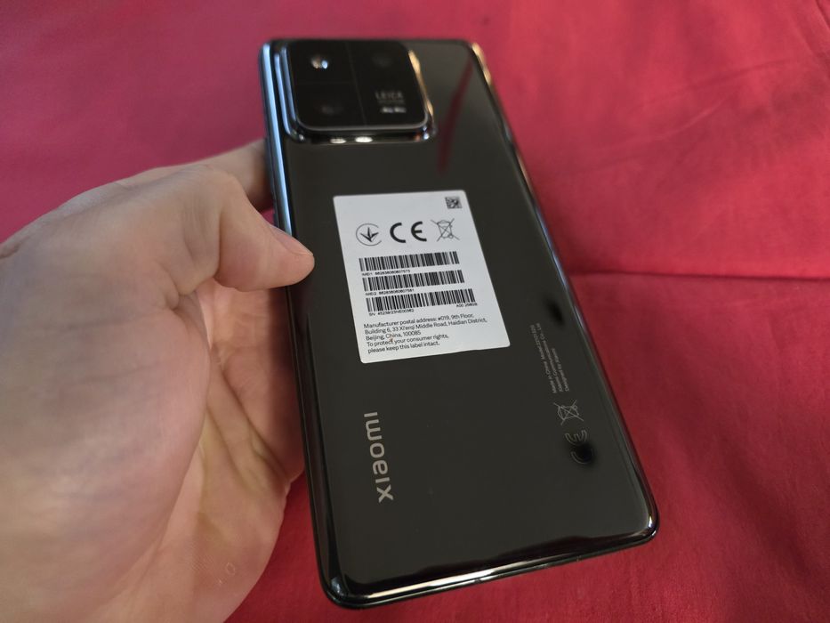 -Xiaomi 13Pro, Negru, 256Gb, 12Ram, ecran curbat, doar telefonul, impe