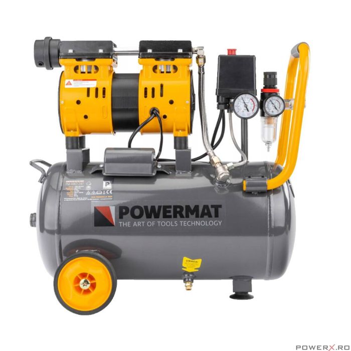 Compresor de aer, capacitate rezervor 24 litri, 1 cilindru, 2.4 CP