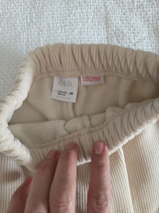 Ватирани детски джинси ZARA 12-18 м. 86 см