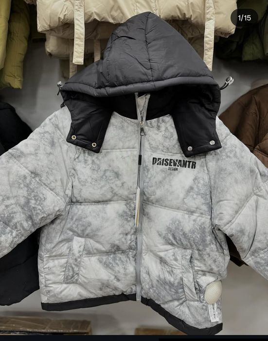 Куртка теплая женская мужская unisex зимняя, размер 150