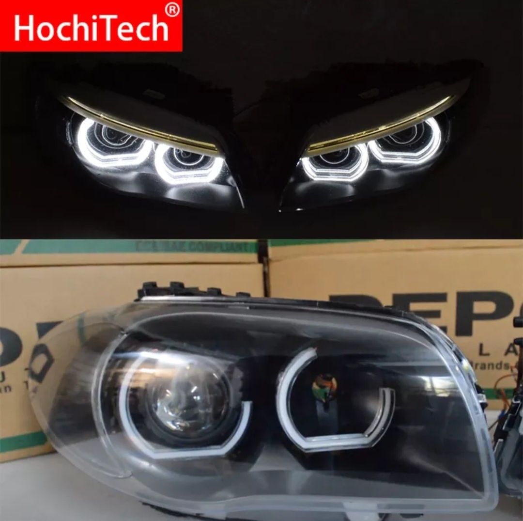 DTM LCI crystal angel eyes Крустални английски очи bmw E60; e61:е90