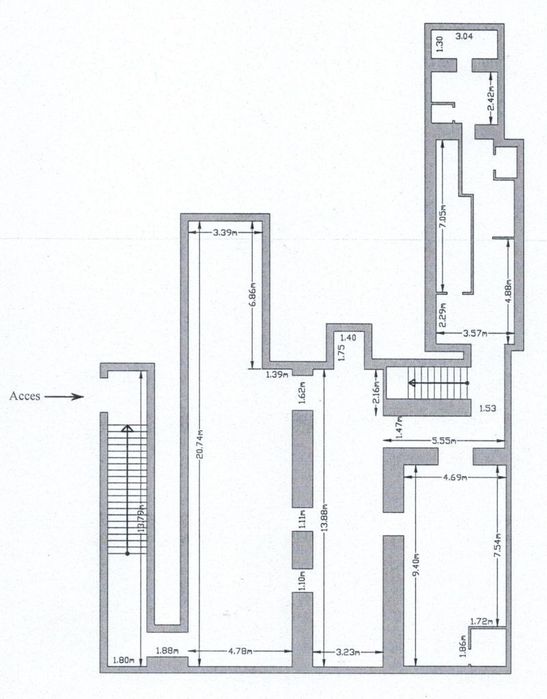 Spatiu restaurant/club ultracentral, 276 mp, demisol, mobilat/echipat