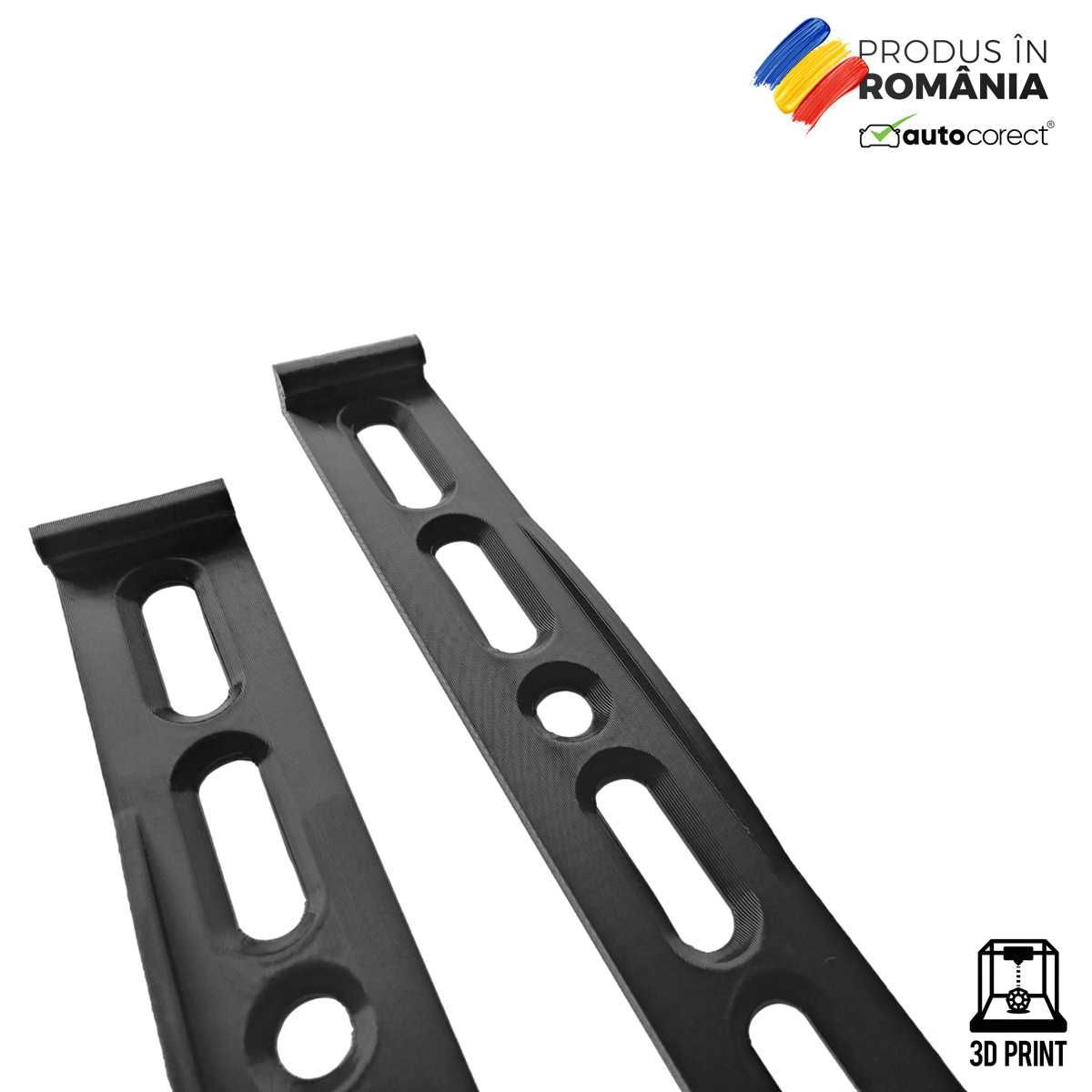 Set suport numere auto ultra slim