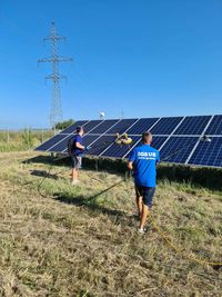 Mentenanta parcuri fotovoltaice! Spalam panouri fotovoltaice!