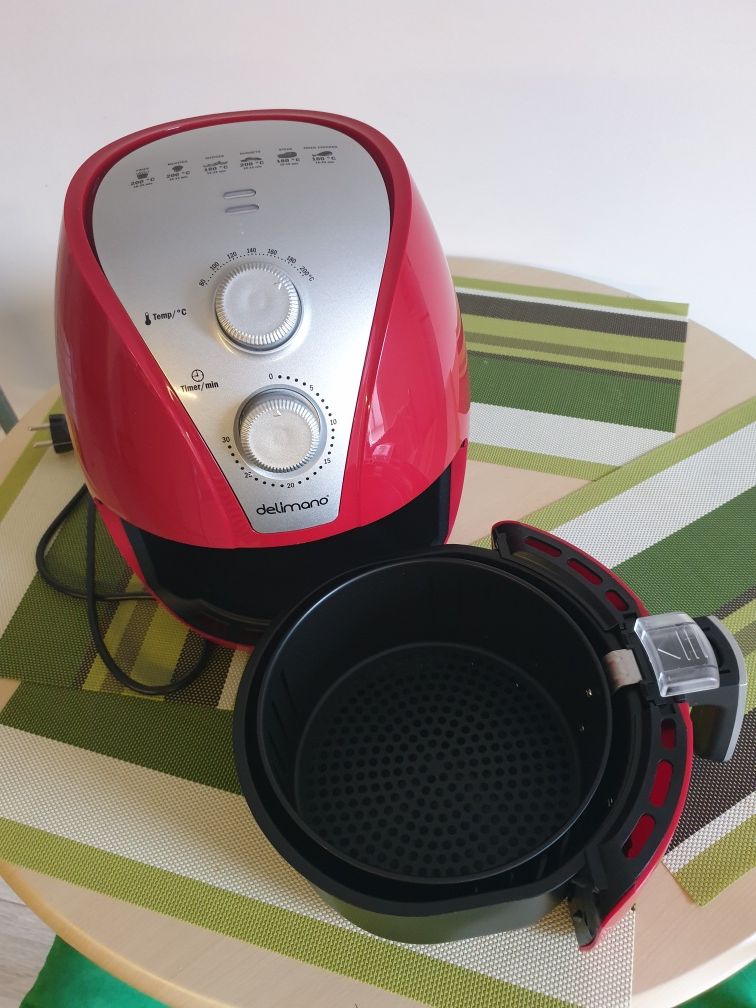 Delimano Air Fryer Red