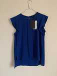 Zara син топ без ръкав Sleeveless Blue Zara Top
