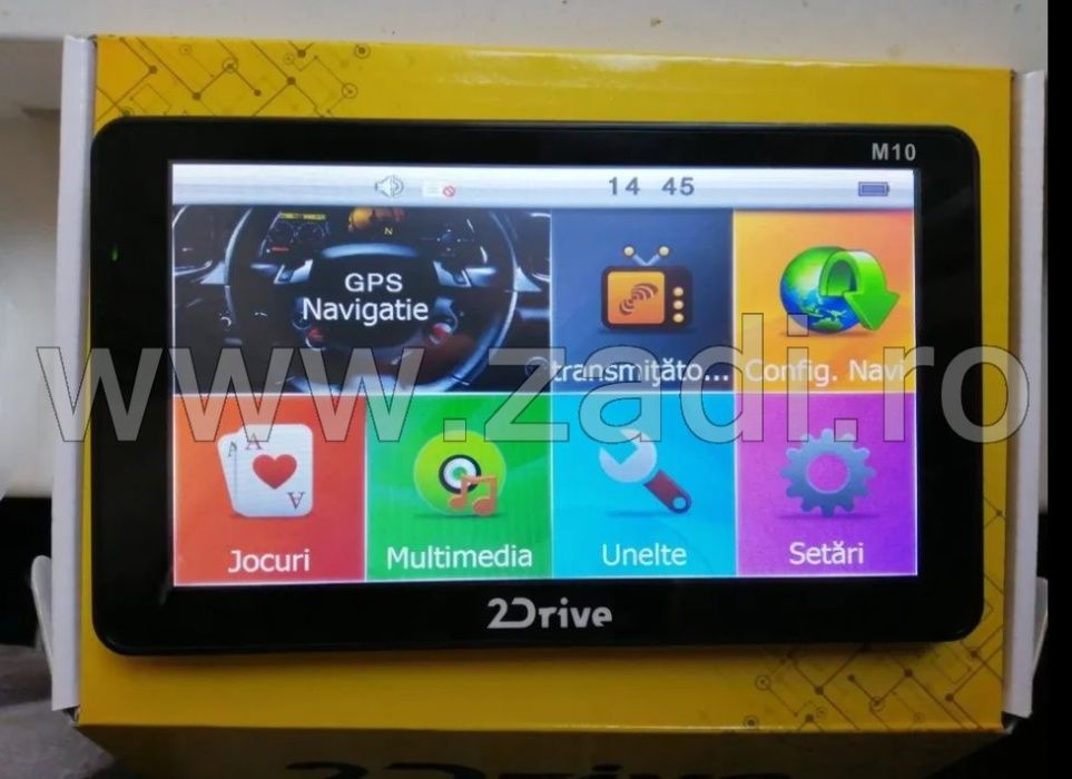 Gps camion/serioux 2drive/ecran TFT rezistiv foarte luminat- cu harti
