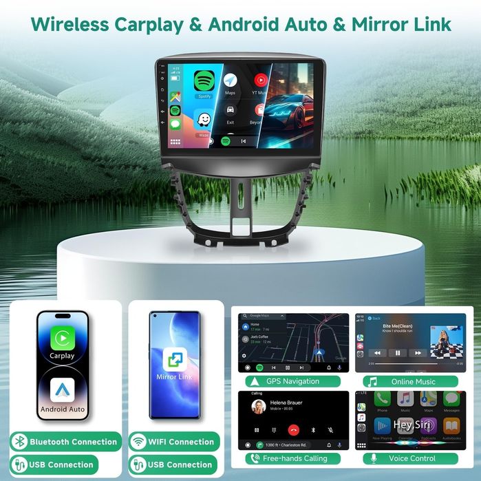 Пежо 207  Мултимедия Android 15 2gb Ram 64 gb Промоция до края на м