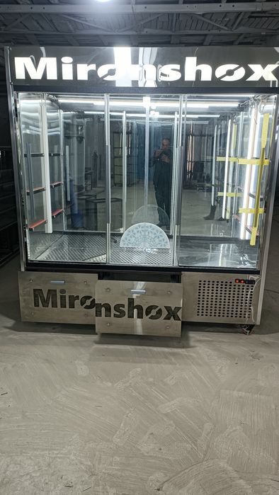 Витрина холодильник шкафы на заказ любого размера