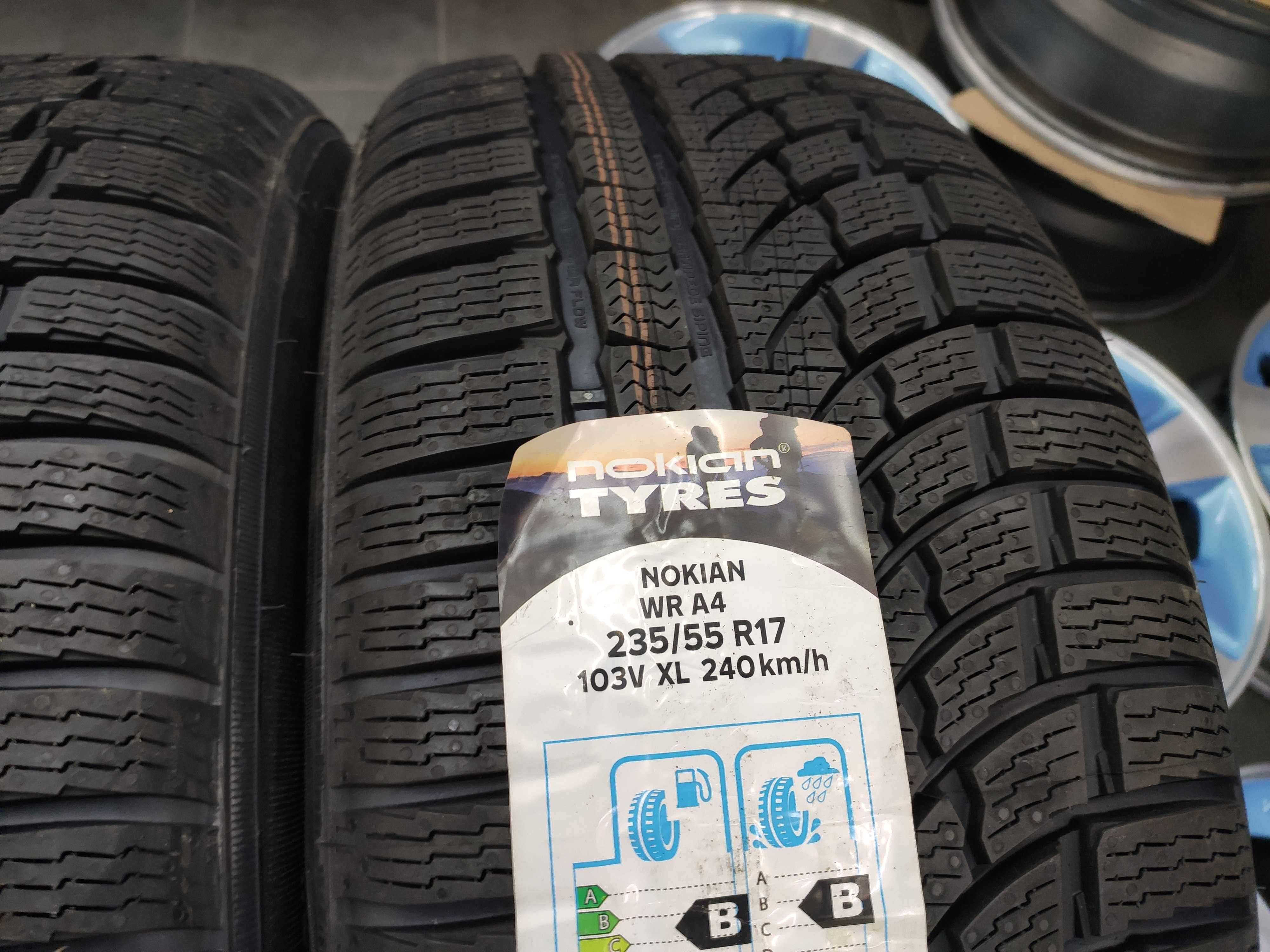 4бр Нови Зимни гуми 235 55 17 - Nokian