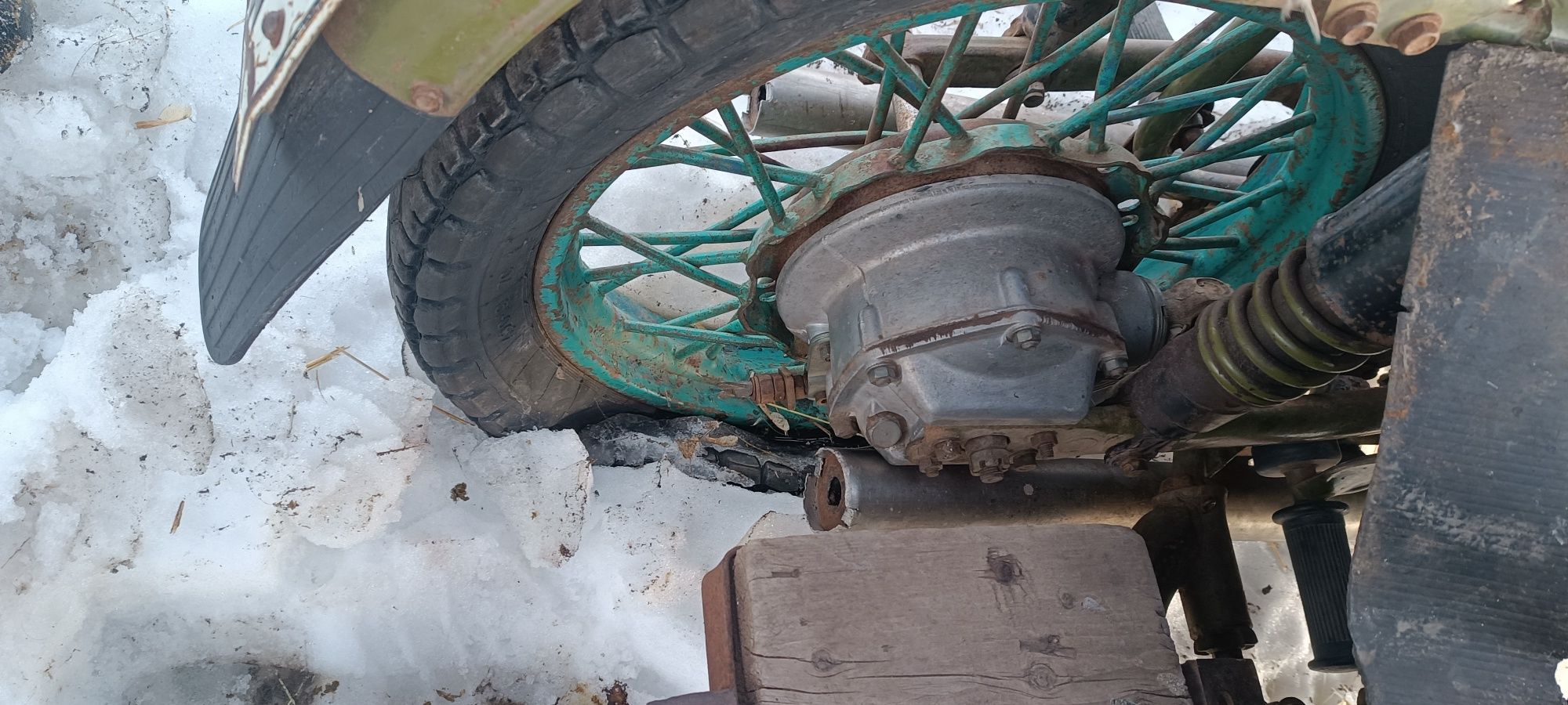 Мотоцикл Урал не на ходу