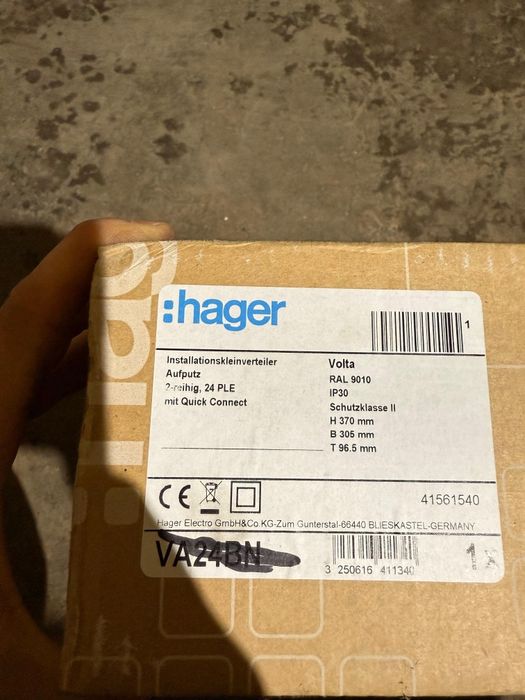 Tablou electric Hager
