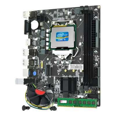 Kit PC calculator:placă de bază + procesor Intel i5 7400 + 16GB RAM