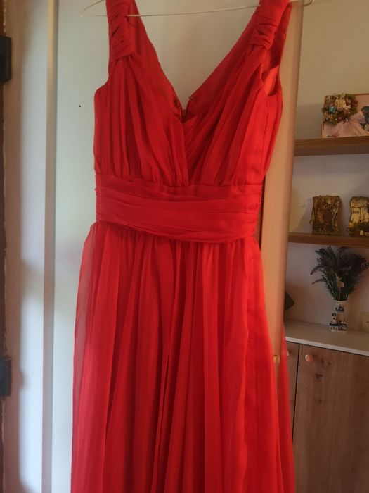 Rochie superba lunga roșie