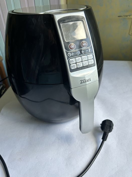 Friteuza Air Fryer Zilan ZLN-3604, 1500 W, 3.5 L, afisaj digital