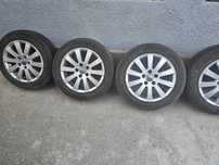 Jante VW 5x112, cu anvelope Michelin Crossclimate2 205/55 R16
