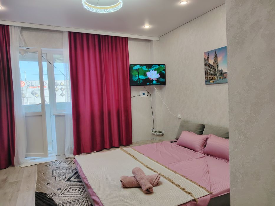 Сдам посуточно 1 ком.студию в г. Қосшы