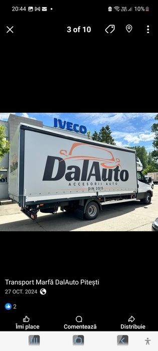 Transport marfa Arges