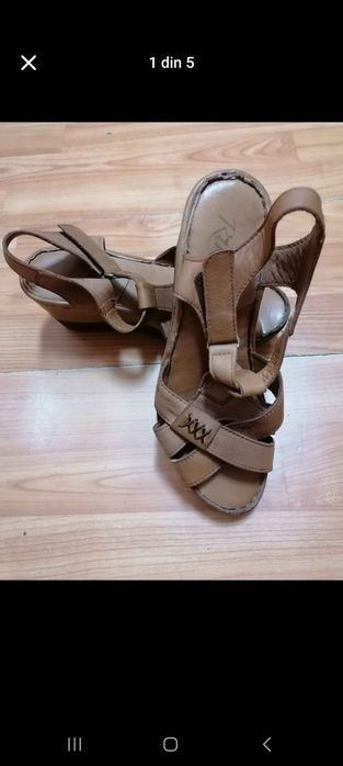 Sandale piele dama Riekel