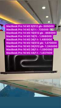 Macbook pro 14 18/512 gb M3. Макбук про 14 М3 18/512гб