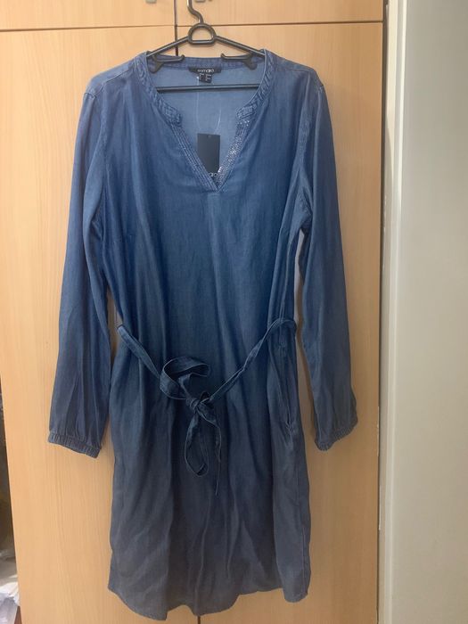 Дамска дънкова рокля