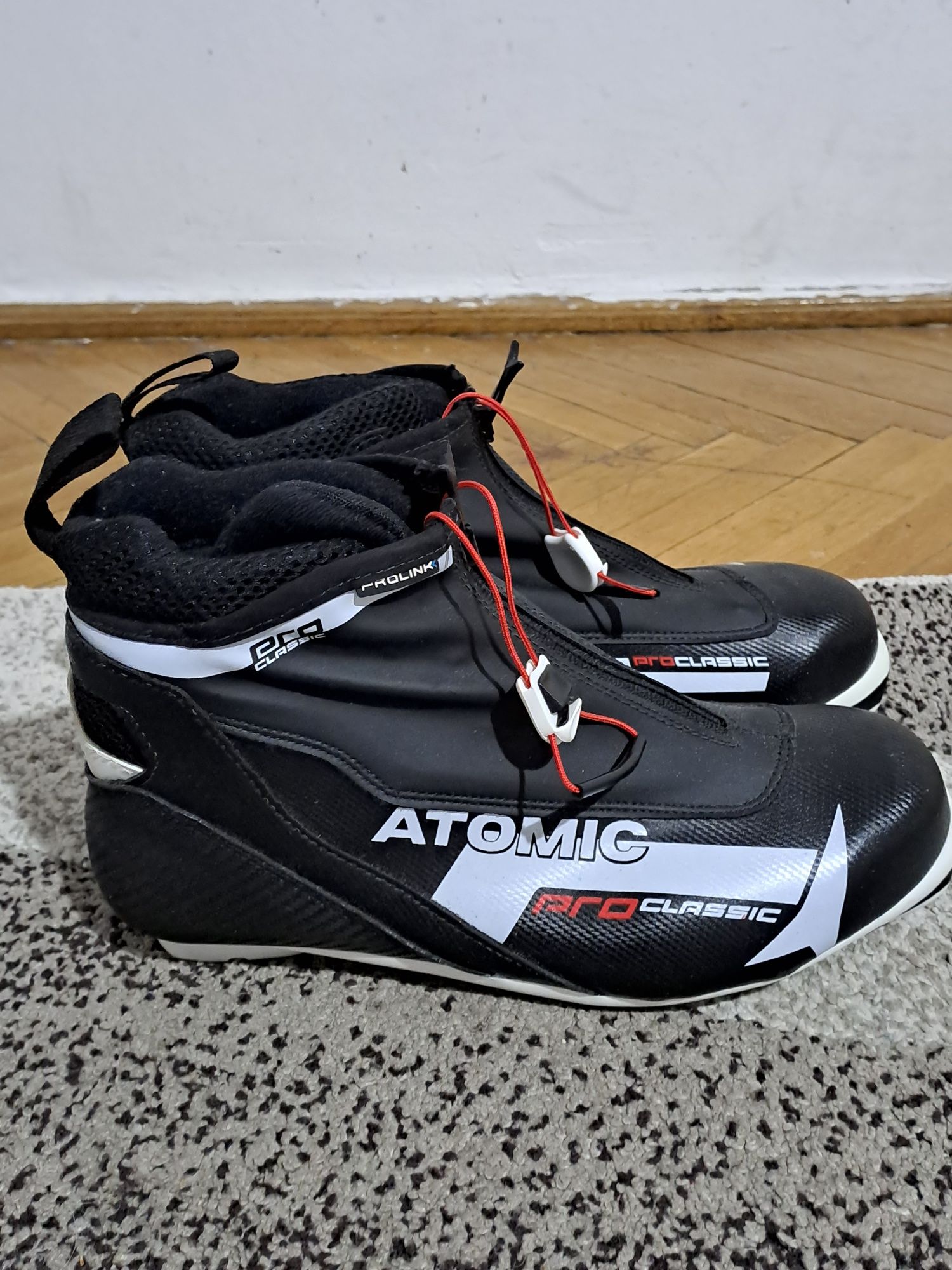 Atomic cross country ski boots pro clasic black uni sex