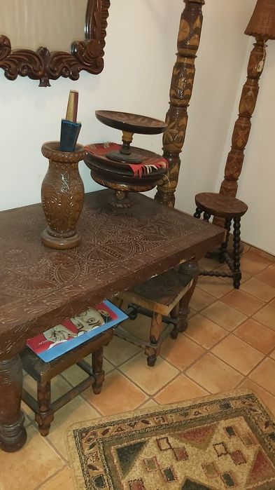 SCAUNE mici lucrate manual