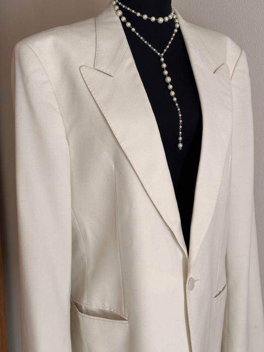 Sacou lana ivory M/L