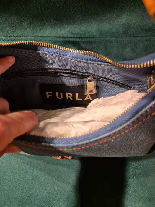 Geanta Furla denim