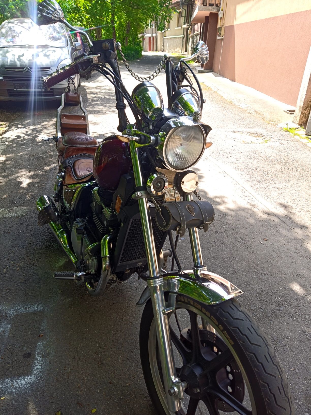 Motocicleta Kawasaki EN450