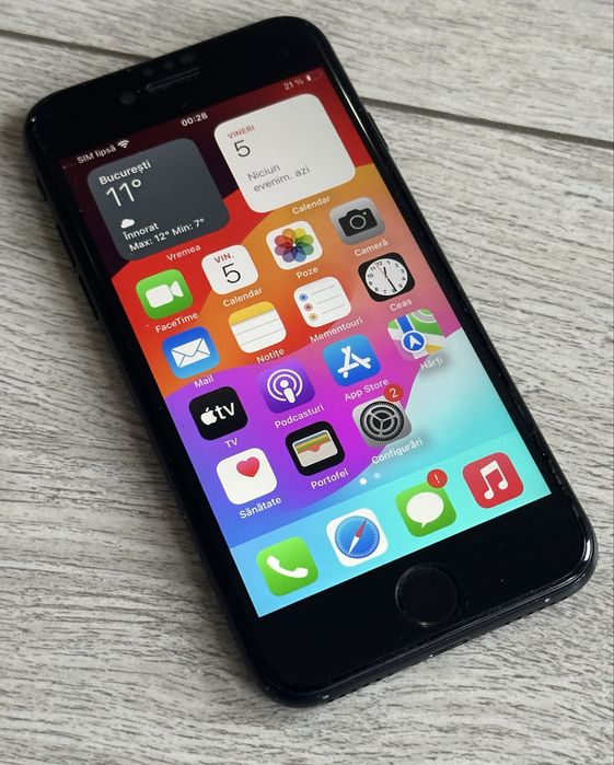 Cea mai bună Ofertă! iPhone SE 2020! 64GB! Folie securizată!