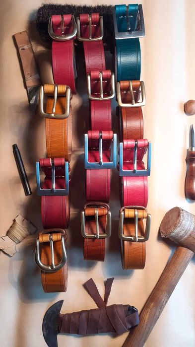 Curele pentru damă din piele natruală "full grain"