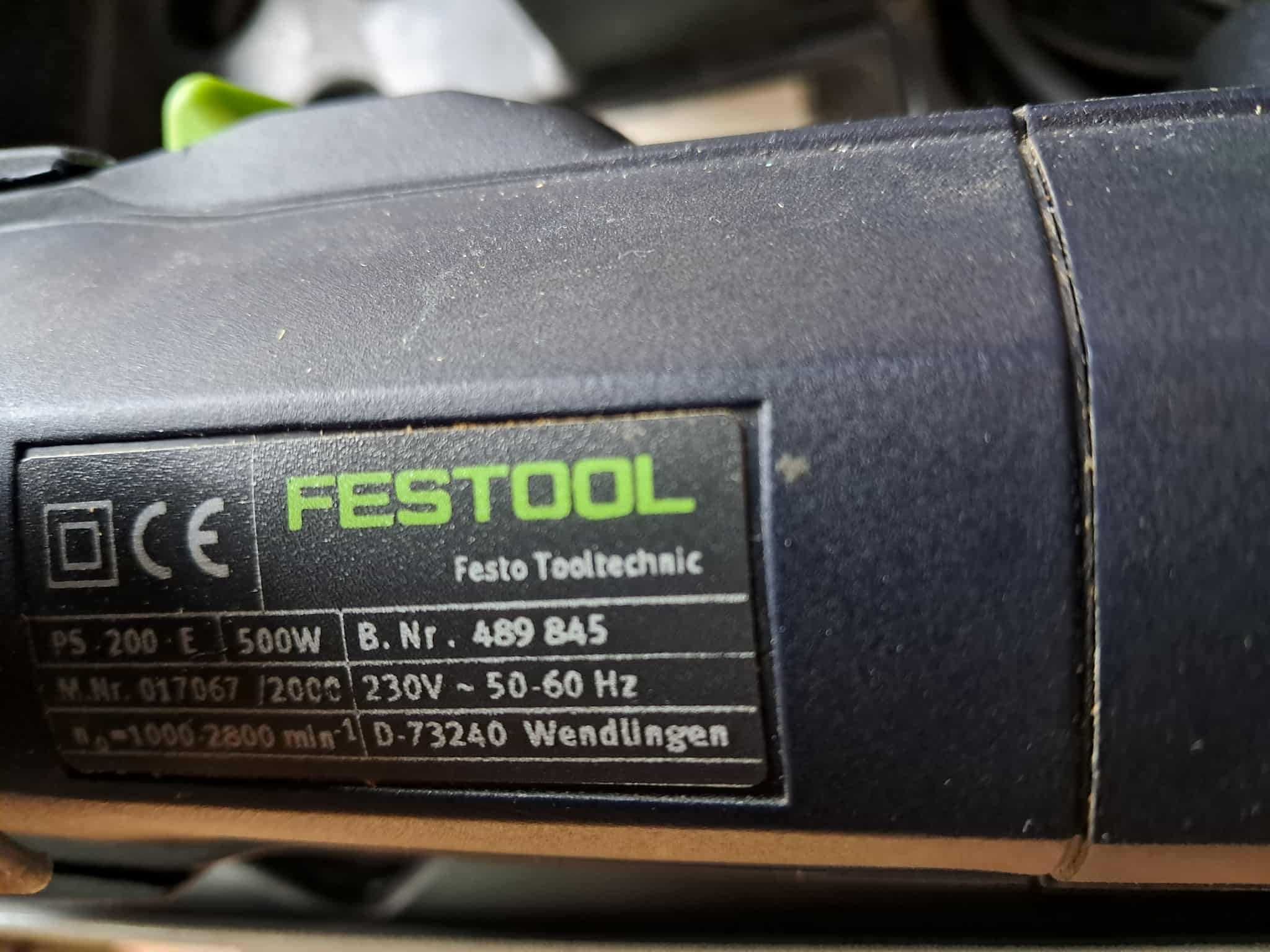 Ръчно зеге Festool PS 200 E