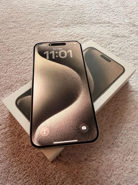 iPhone 15 Pro Max 512 GB – Перфектно Състояние + Подарък Кейс Mous