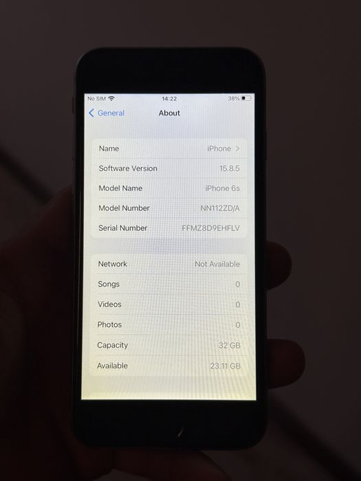 iPhone 6s SpaceGray 32GB