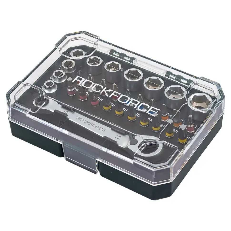 Мини гедоре 31 части 1/4'' RockForce
