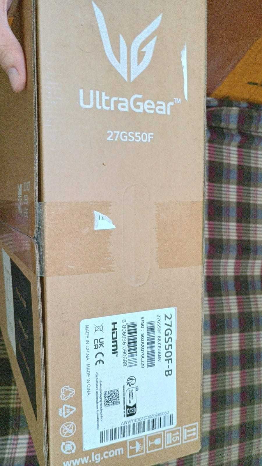 Monitor LG UltraGear 27GS50F Full HD Diagonala 27 inch Nou Sigilat