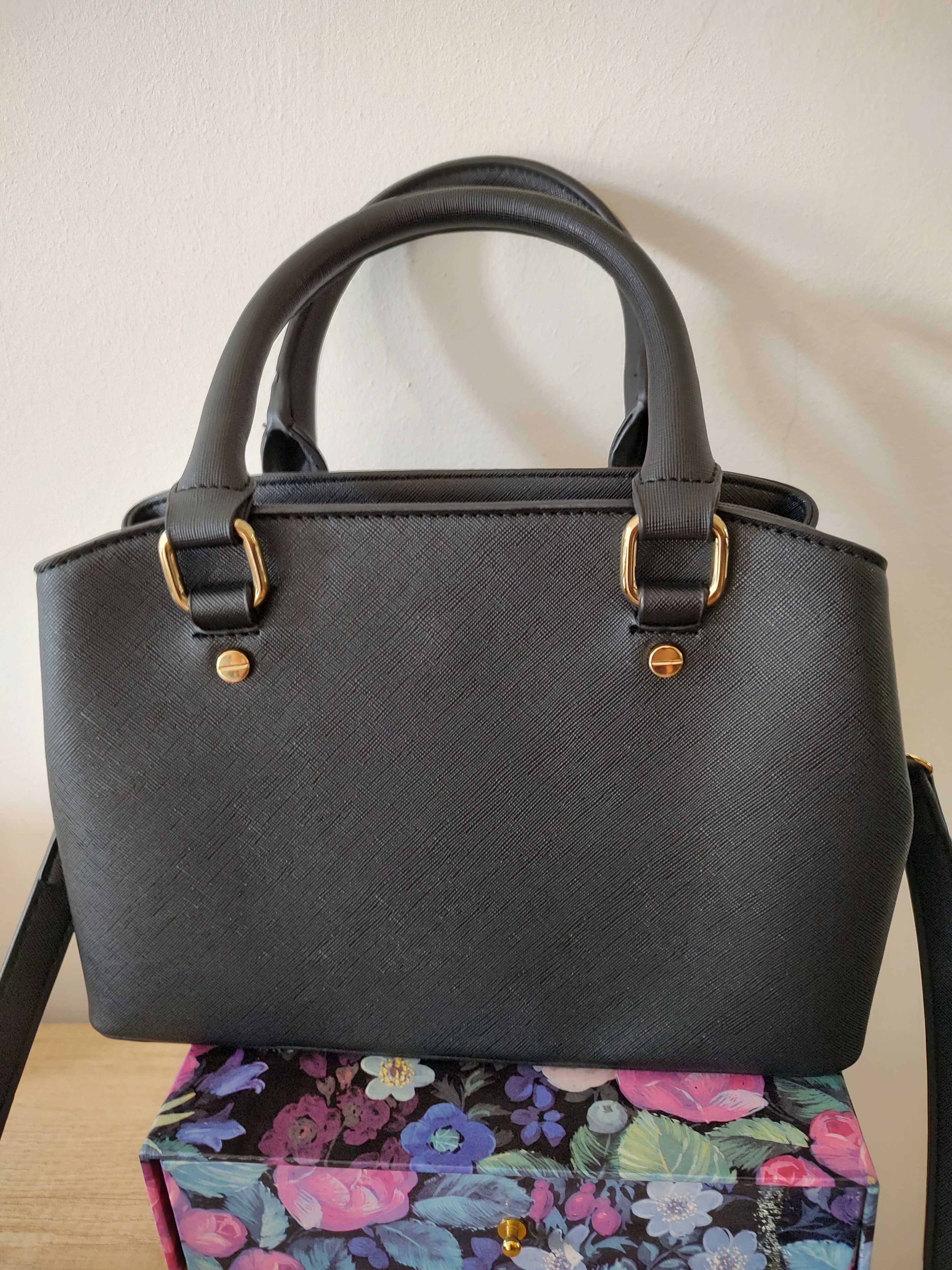 Geanta Trussardi, neagra, Tote