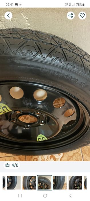 Roată  slim 5x112  nouă dot 2021
