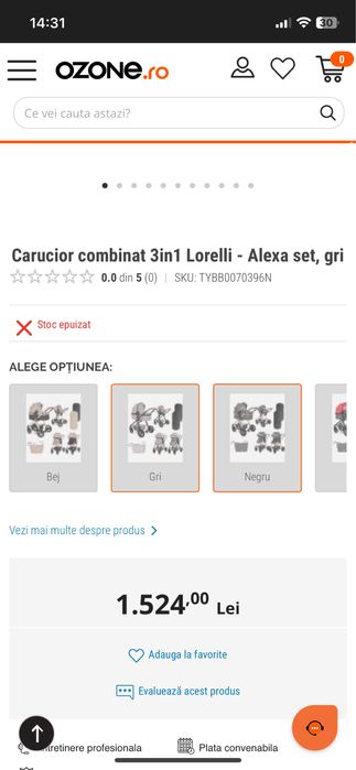 Carucior 3 in 1