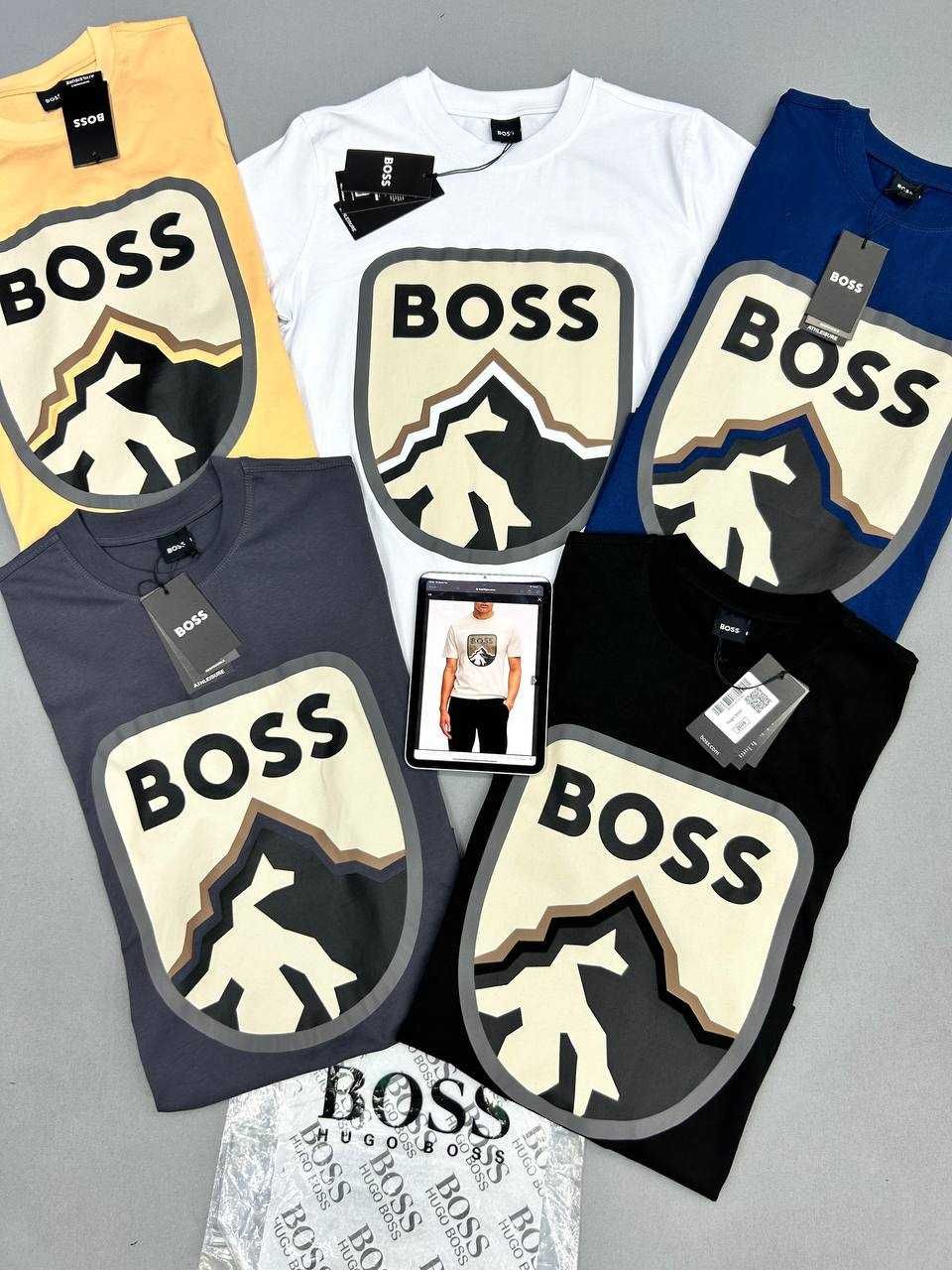 Tricou Barbati Hugo Boss Marimi: S , M , L , XL , XXL - 5 Culori ‼️