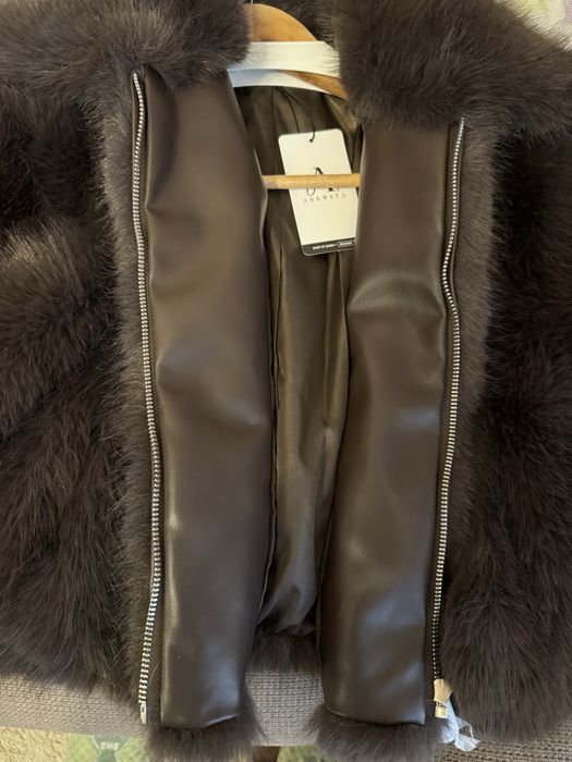 Пухкаво късо яке S