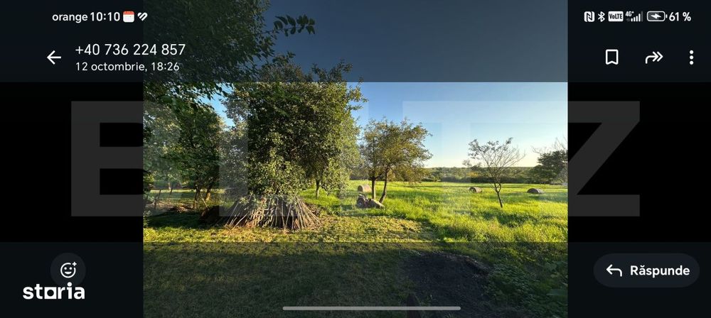 Casa cu 2 camere si teren 1500 mp