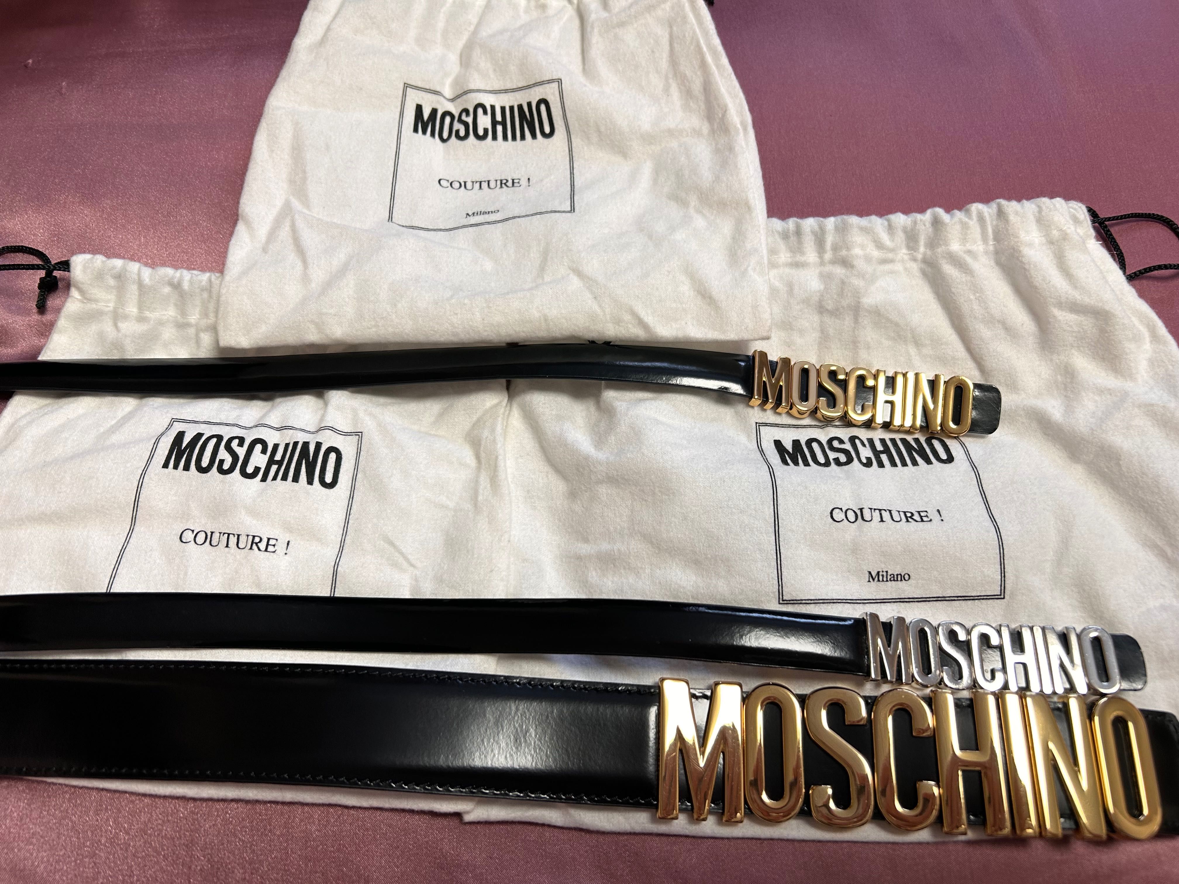 Оригинални Moschino колани естествена кожа