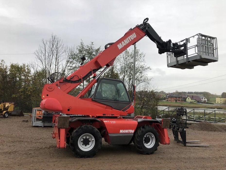 Inchiriere Manitou rotativ 18m / nacela 20m / macara lucrari inaltime