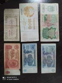 Продам советские рубли, узбекский сом, монгольский тугрик