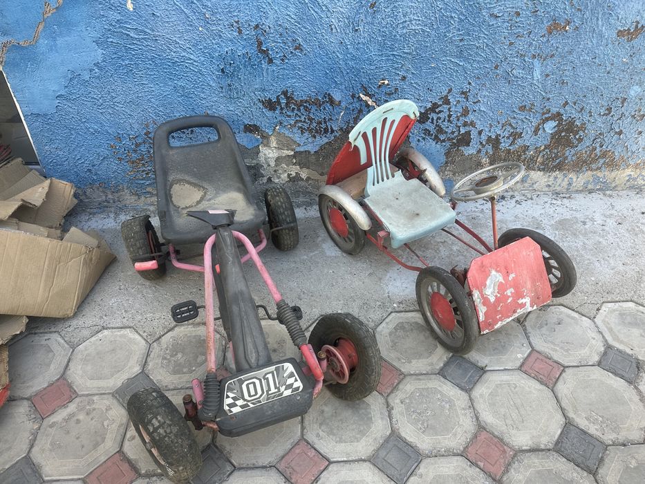 Веломобили 1 советская 1 китайская